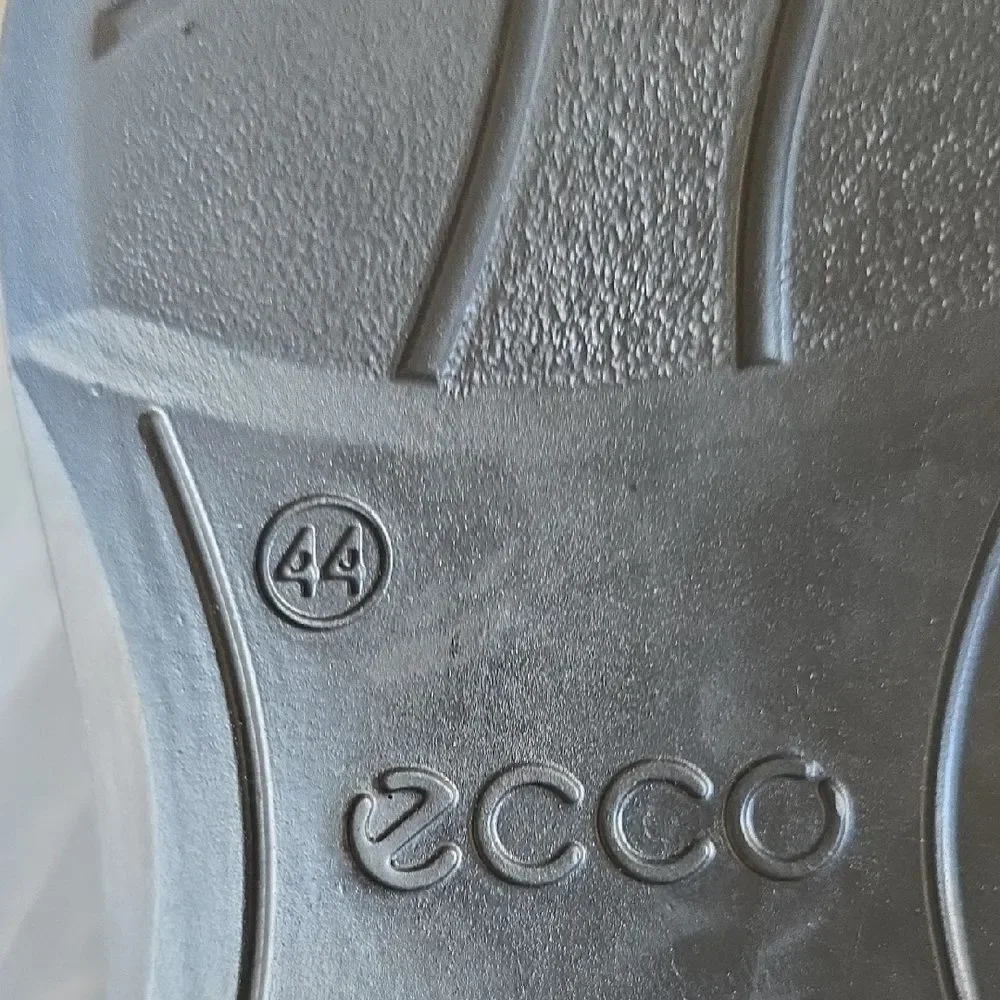 Ecco Men's Black Leather Loafers